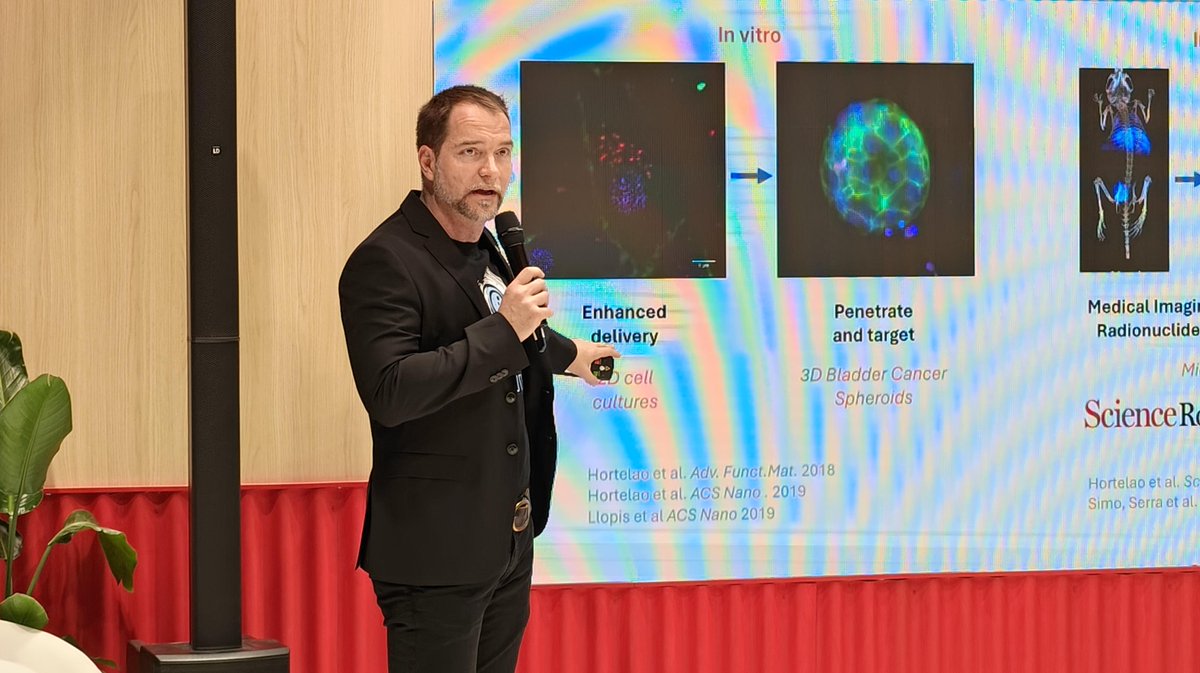 Biocat (@biocat_en) on Twitter photo 🚀 This morning, the stage of the Catalonia Health Innovation Ecosystem Pavilion at #4YFN24 hosted the presentations of the startups <a href="/kriba_ai/">Kriba</a>, <a href="/OniriaTx/">Oniria Therapeutics</a>, Nanobots Therapeutics, <a href="/doctomatic/">Doctomatic</a>, Vincer.ai, and Gate2Brain.
They showcased their digital health solutions. 🚀 This morning, the stage of the Catalonia Health Innovation Ecosystem Pavilion at #4YFN24 hosted the presentations of the startups <a href="/kriba_ai/">Kriba</a>, <a href="/OniriaTx/">Oniria Therapeutics</a>, Nanobots Therapeutics, <a href="/doctomatic/">Doctomatic</a>, Vincer.ai, and Gate2Brain.
They showcased their digital health solutions.