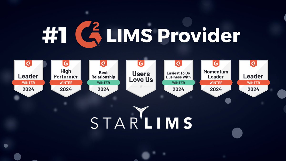starlims_lims's tweet image. What makes a lab modern in our fast-paced era?
⏩ Quick Research
🔗 Interconnected
🔄 Enhanced Collaboration
🌟 STARLIMS: Leading the way in industry standards on G2.
#modernLIMS #labautomation #labinformatics #eln