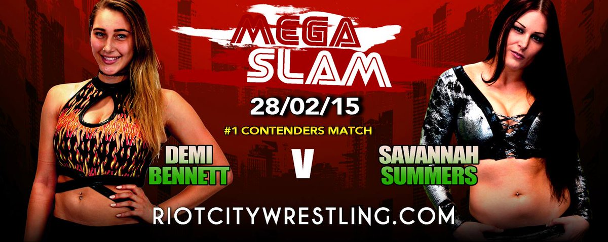 #TodayInHistoRhea Feb 28th 2015 - RCW Mega Slam @RheaRipley_WWE faces @5avannah5ummer5 to determine the No. 1 contender for @HWonderland's RCW Women's Championship Wonderland would also serve as the special guest referee for the bout Full match: youtube.com/watch?v=GmzNqf…
