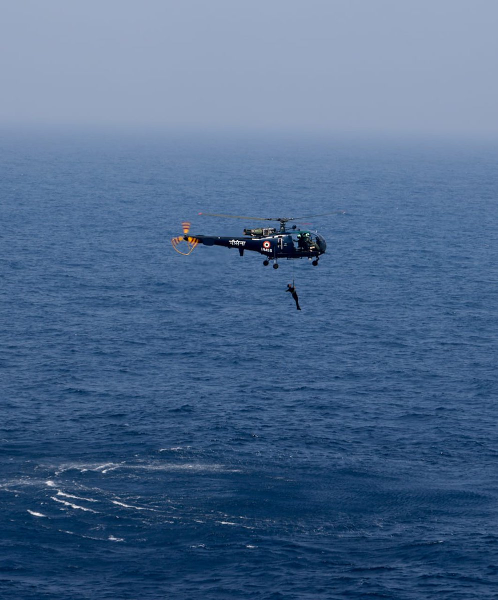 SpokespersonMoD's tweet image. .@indiannavy demonstrate prowess at sea aboard INS Vikramaditya aircraft carrier. Impressive displays showcasing naval strength and capabilities. #IndianNavy #INSVikramaditya 

@PMOIndia 
@rajnathsingh 
@giridhararamane 
@HQ_IDS_India 
@PIB_India