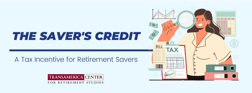 What is the #SaversCredit? Only 47% of workers are aware of the IRS #taxcredit for #retirementsavers, according to the 24th Annual Transamerica Retirement Survey. Find out if you're eligible to claim it this #taxseason (también en español) » transamericainstitute.org/saverscredit