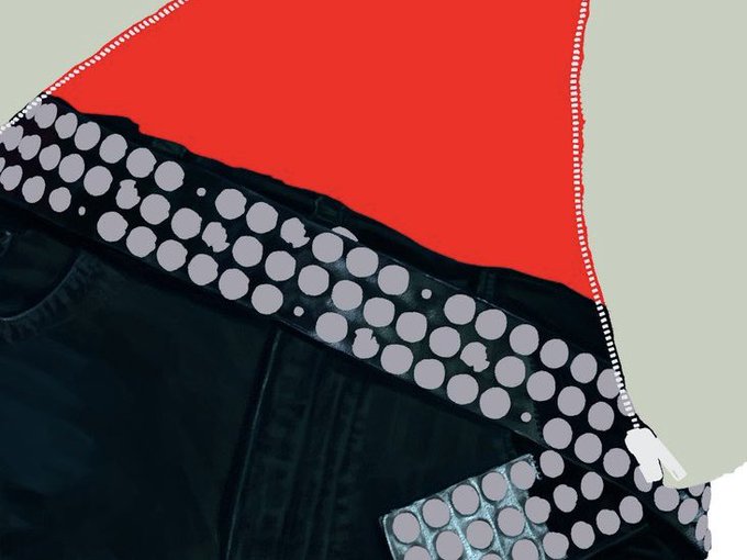 「pants zipper」 illustration images(Latest)