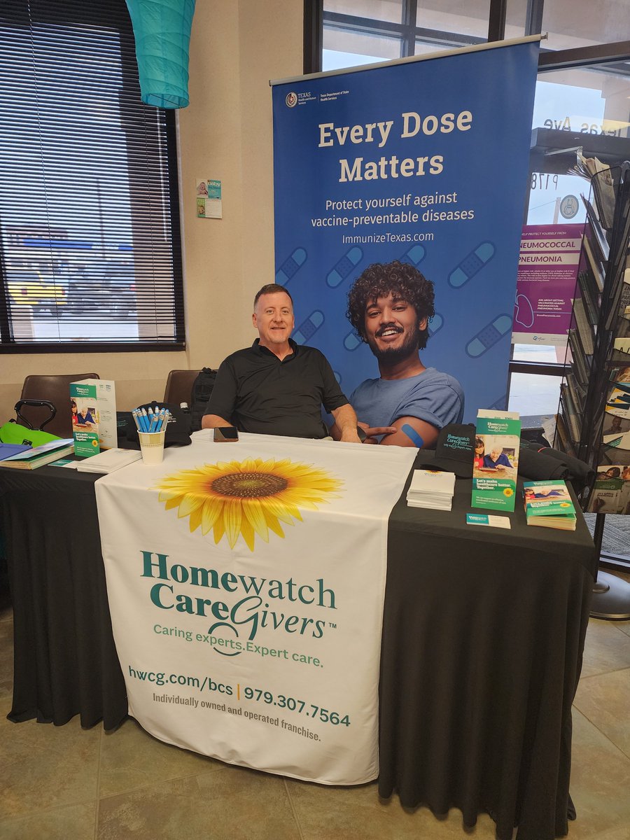 The Health Fair has begun!  Blinn Nursing is here for health checks as well as all these great organizations.
Come to 201 N Texas Ave by 1 pm today to check it out &amp; get checked out!