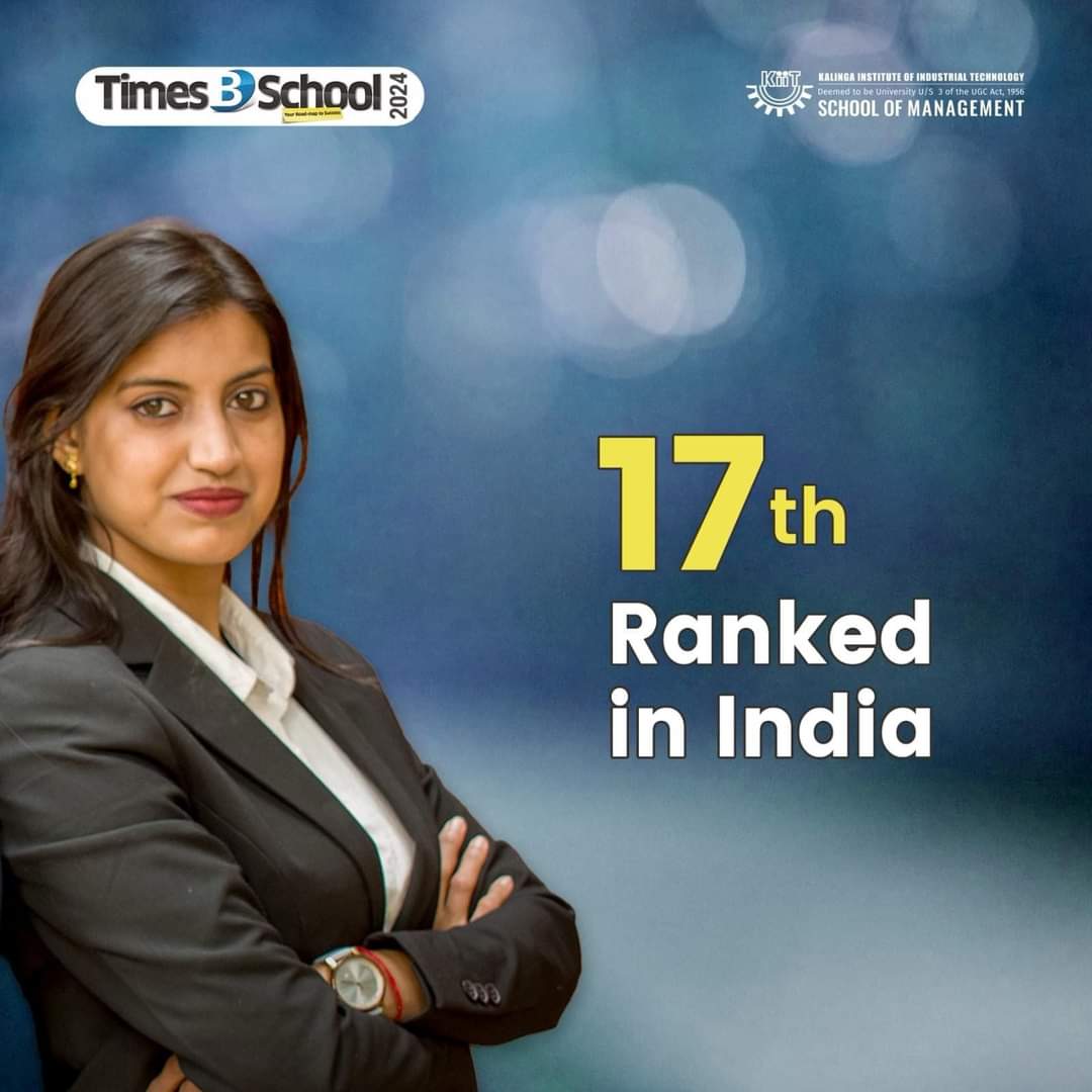 Proud to share that KSOM has been ranked as the 17th best B School in India by TIMES B School Survey 2024.

#ksombbsr 
#kiit 
#timesbschool 
#BschoolRanking