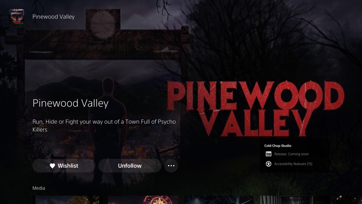 Pinewood Valley - Upcoming Horror game tweet media