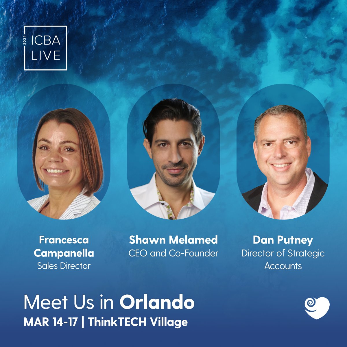 We’re heading to #ICBALive in Orlando March 14-17!💖 Visit our booth and attend our exclusive info session on March 16 to discover ways Spiral is helping community banks attract Millennials and Gen Z customers! Secure some time with us 👉️ bit.ly/icbalive24
