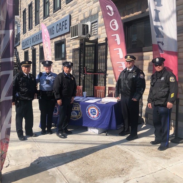 PPD03Dist's tweet image. Coffee with a cop today on Moyamensing Ave