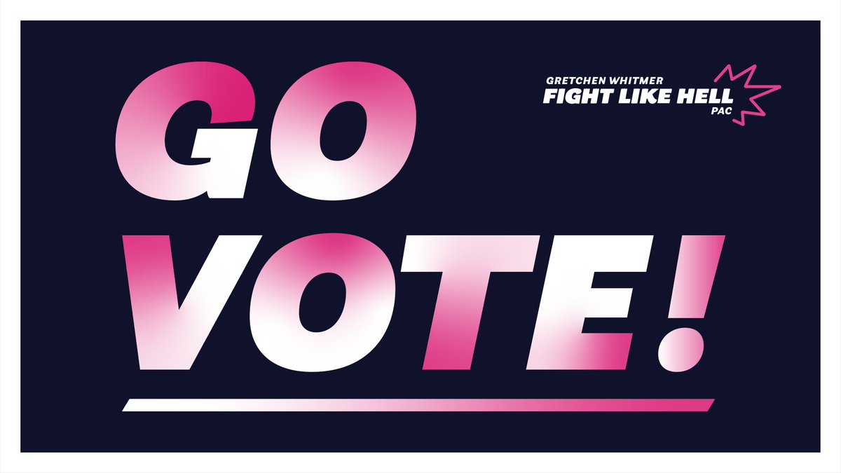 #MichiganPrimary 
Polls open till  8pm
Vote #BidenHarris2024 
#DemocracyAtStake 
#WomensRightsAreHumanRights 
Your Vote is  your voice