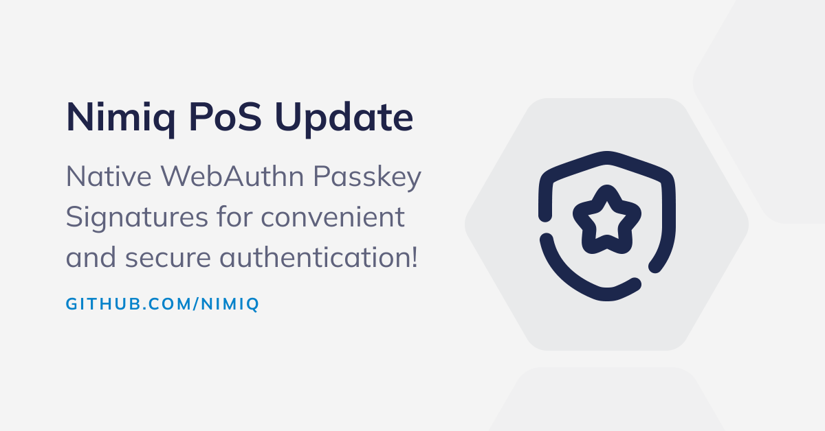 Nimiq — $NIM 🤝 tweet media