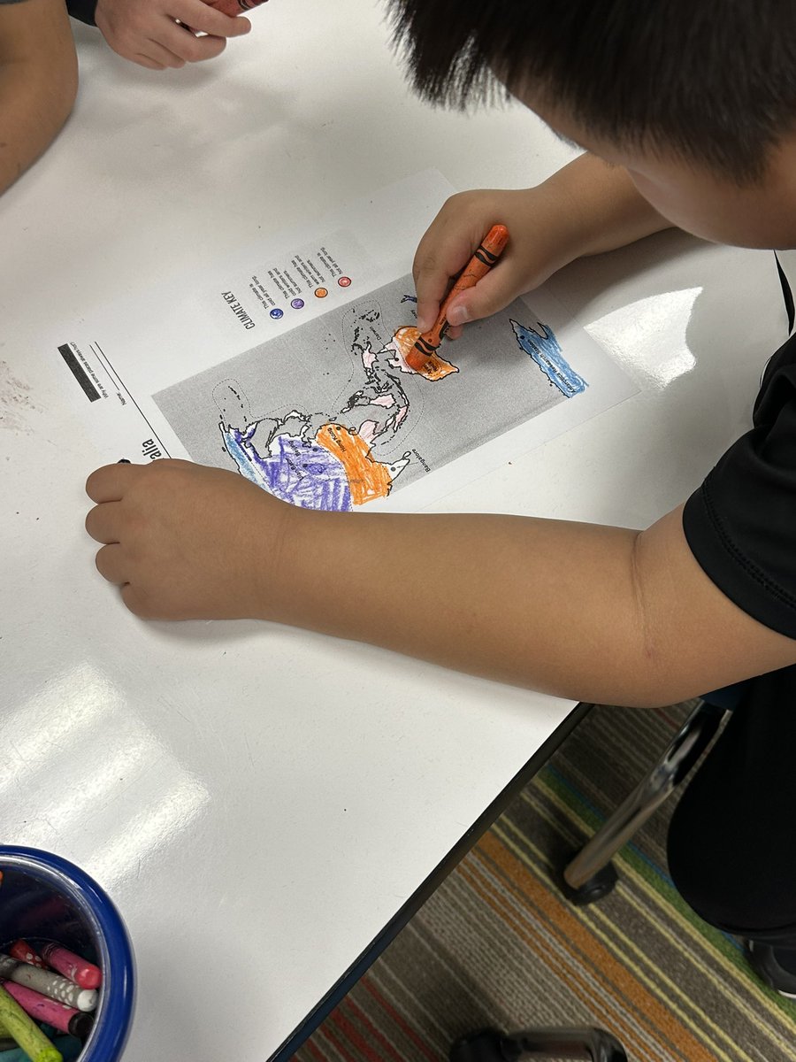 In 2nd we are learning about different climates and patterns of weather. We will move into types of weather next for severe weather week!