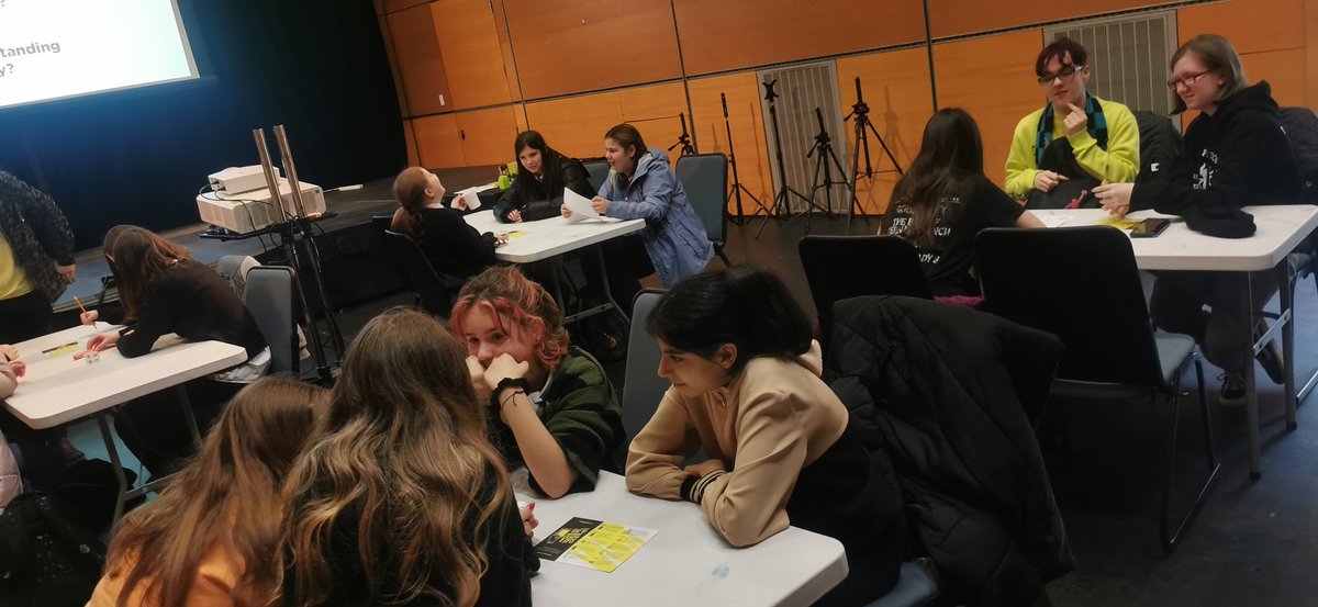 MissCTomelty's tweet photo. Raven magazine pupils had an amazing time @CCA_Glasgow today making 5 shot films with @BrawTalent Thanks for having us!
⭐⭐⭐⭐⭐ all round! We are definitely trying this again back at school.
@glasgowfilm 
@glasgowfilm https://t.co/ciyRoGAroy
