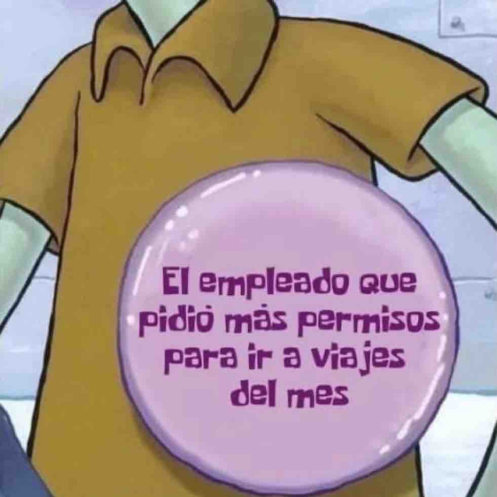 Yo en el jale.