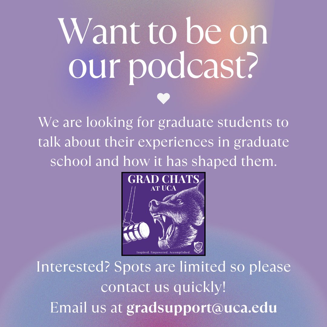 UCA Graduate School tweet media