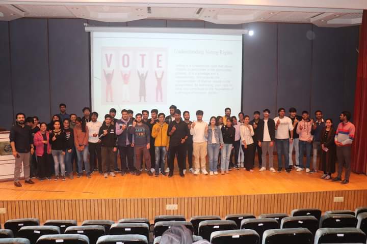 BCIIT organized a session on February 26, 2024, aimed at bolstering voter awareness among first-time voter students. With a commitment to fostering active students participation, the workshop addressed crucial aspects of the electoral process #voterawareness #BCIIT