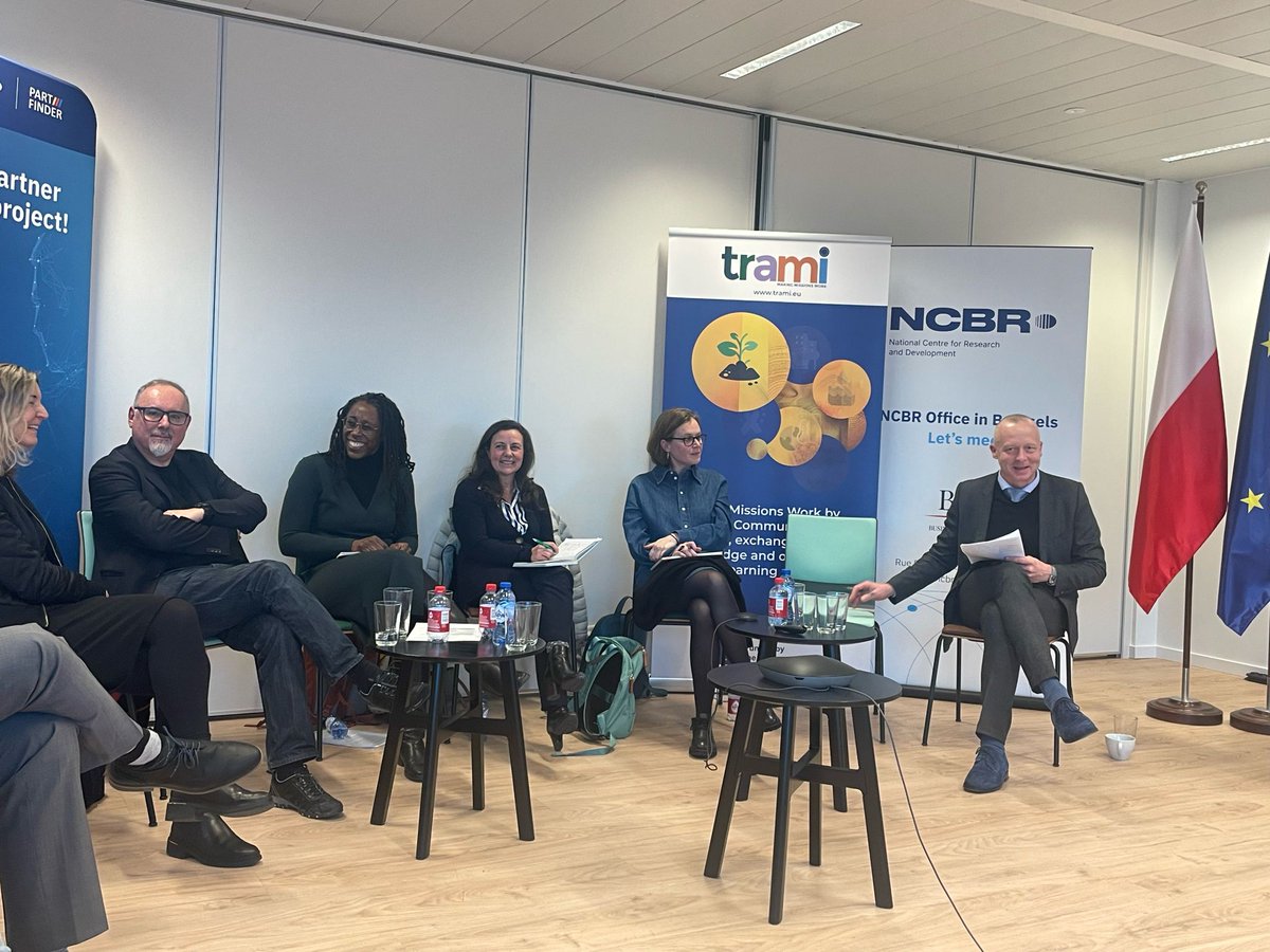 A key question from @GabiLombardo2 at #TRAMI event on the Role of #SocialInnovation & Relevance of SSH on #EUMissions: are EU Missions about research and are they a good constellation to allow for #SSHresearch to be integrated?