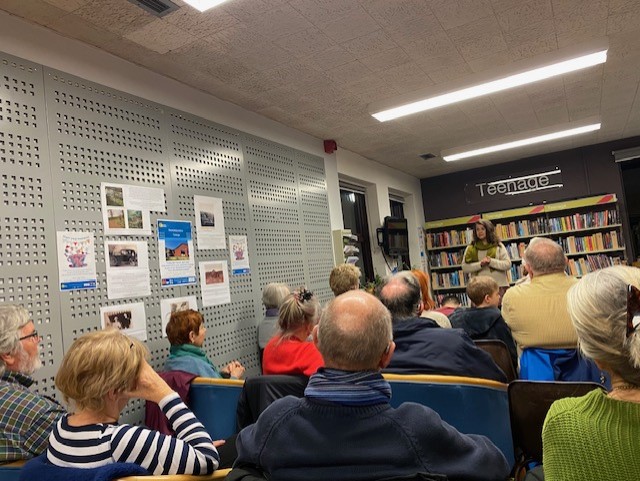 For last Friday's Warm Winter event we enjoyed an evening of professional storytelling with @LisaSchneidau 

This Friday at 7 we have a talk on 'Dartmoor Women Through the Ages' from tour guide Emma Cunis.

Our free Friday events are funded by #GridCommunityFund