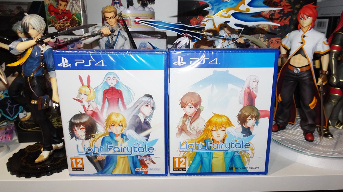 Llegados hoy los dos 'episodios' del #RPG #LightFairytale. #PS4