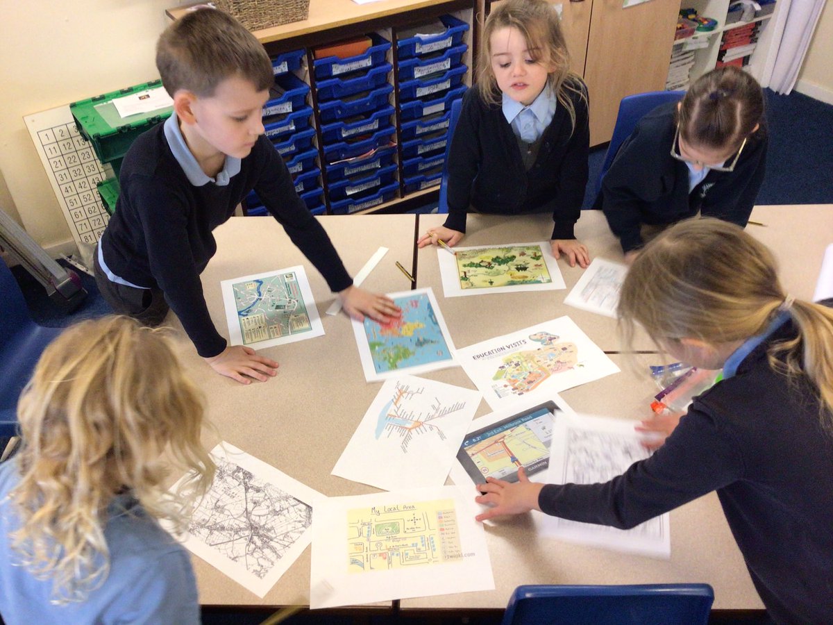 Year2_GV's tweet photo. Today we looked at a range of different maps. We looked at similarities and differences and why we might use maps in real life. #wren #powerscurriculum #geography #wreninaction https://t.co/JuYLTwvzbp