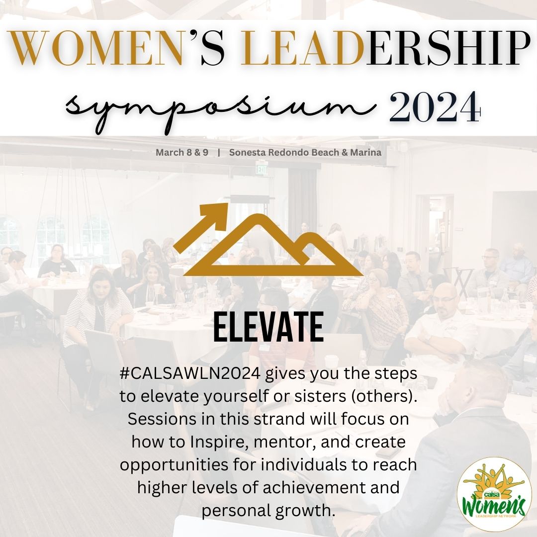 Leaders, your journey to inspire, mentor, and unlock new opportunities for achievement and personal growth can start at #CALSAWLN2024! You're not too late! JOIN US &amp; ELEVATE!🙌🏽⛰ calsa.org/womens-leaders…