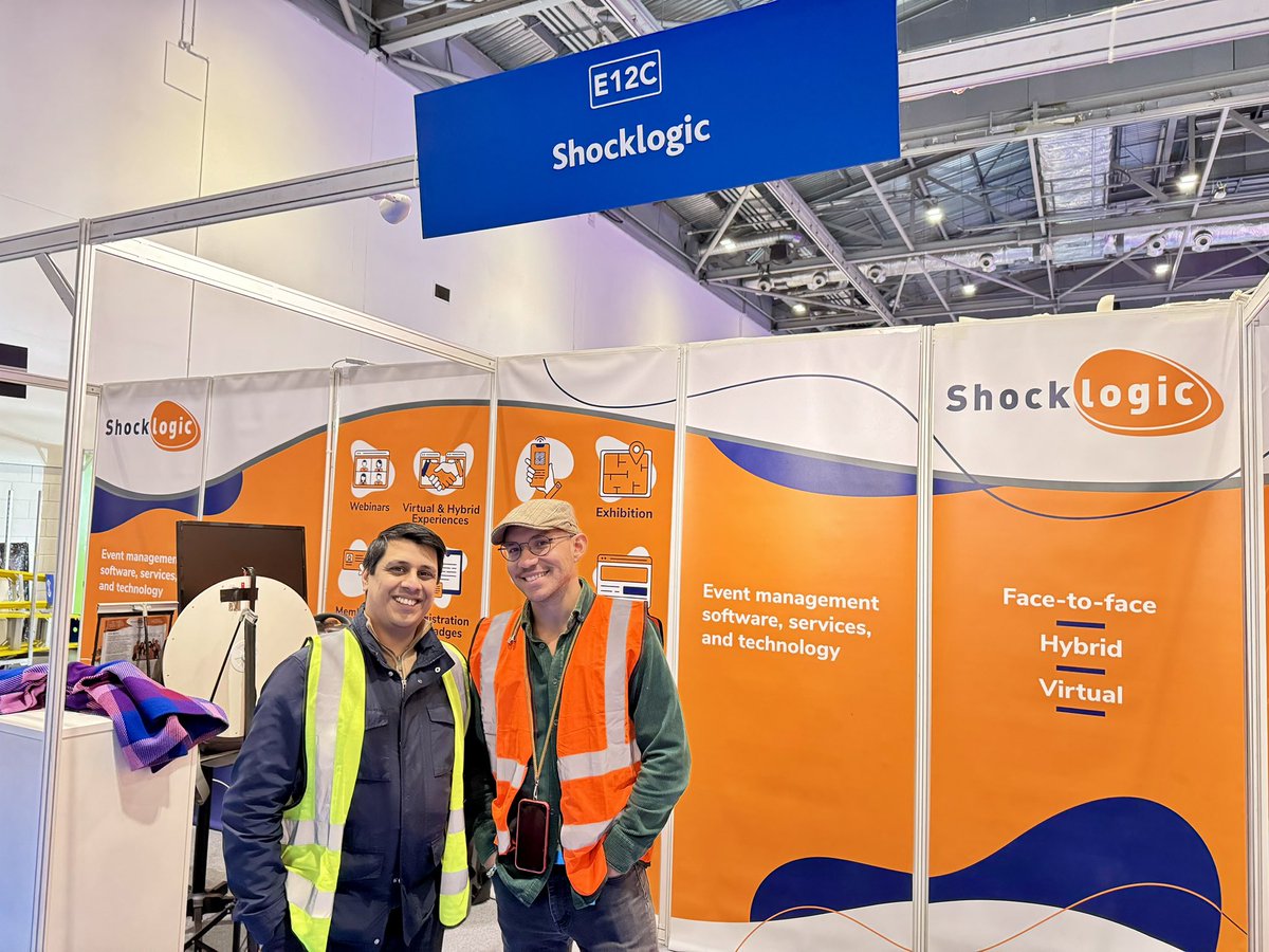 Shocklogic (@shocklogic) on Twitter photo We're currently at <a href="/ExCeLLondon/">Excel London</a>, busy setting up our stand for #Confex2024. Starting tomorrow, drop by and visit us at our stand E12C.
<a href="/IntlConfex/">International Confex</a> #SeeYouAtConfex #eventtech #eventprofs We're currently at <a href="/ExCeLLondon/">Excel London</a>, busy setting up our stand for #Confex2024. Starting tomorrow, drop by and visit us at our stand E12C.
<a href="/IntlConfex/">International Confex</a> #SeeYouAtConfex #eventtech #eventprofs