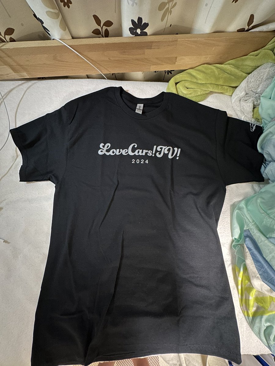 待ちに待った、LOVECARS! TV!のTシャツ2024ヴァージョンの黒が届きました♪

#lovecarstv
#河口まなぶ