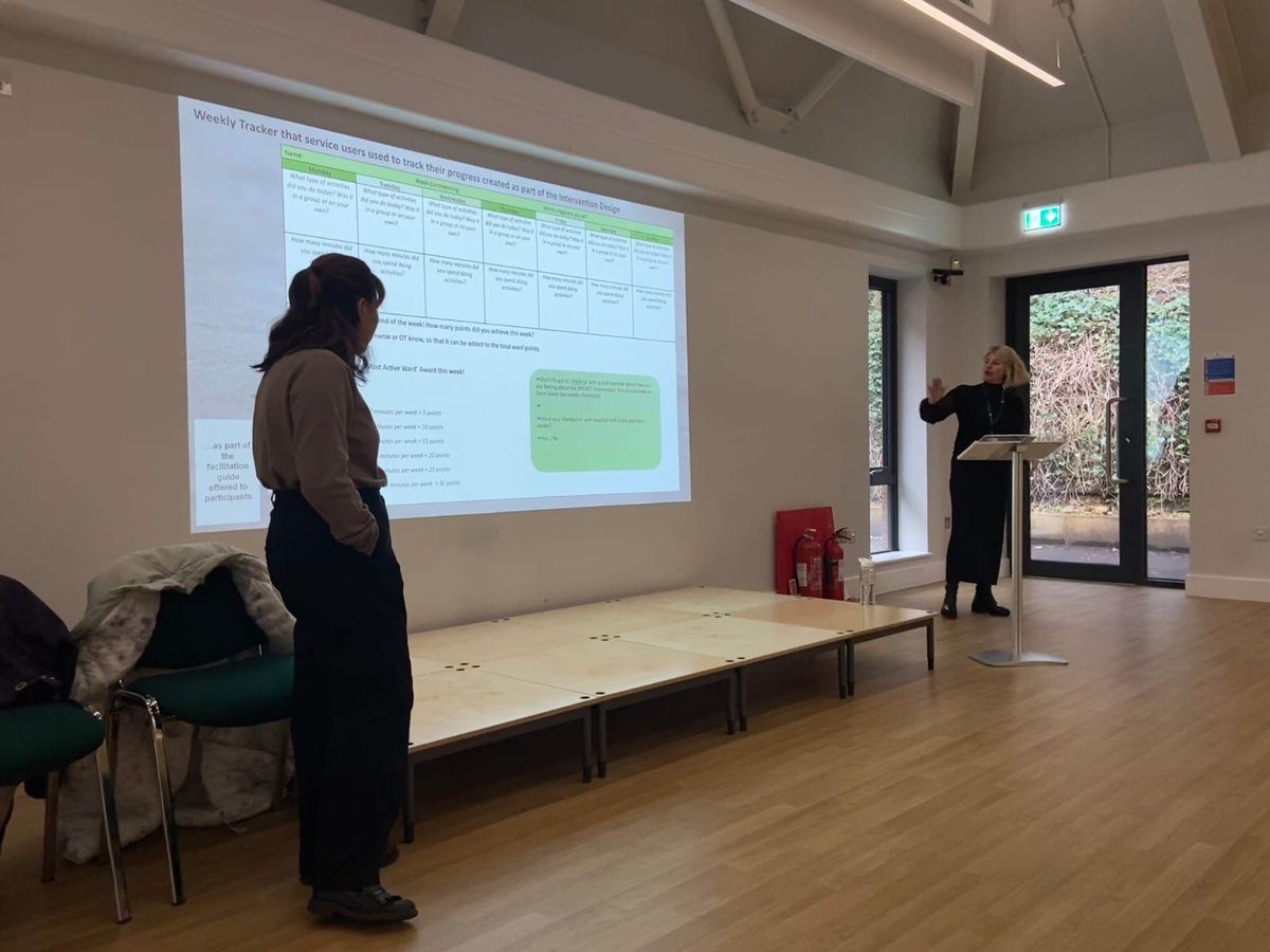 So pleased discussing the findings of the IMPACT study at our dissemination event discussing #forensic #SMI #physicalactivity #intervention findings with colleagues - truly enjoyed it!  lnkd.in/e2FN9ew2 Watch this space! <a href="/GloriaRodenLui/">Gloria Roden-Lui</a> @LizHughesDD <a href="/ResearchSwyt/">SWYTResearch</a>