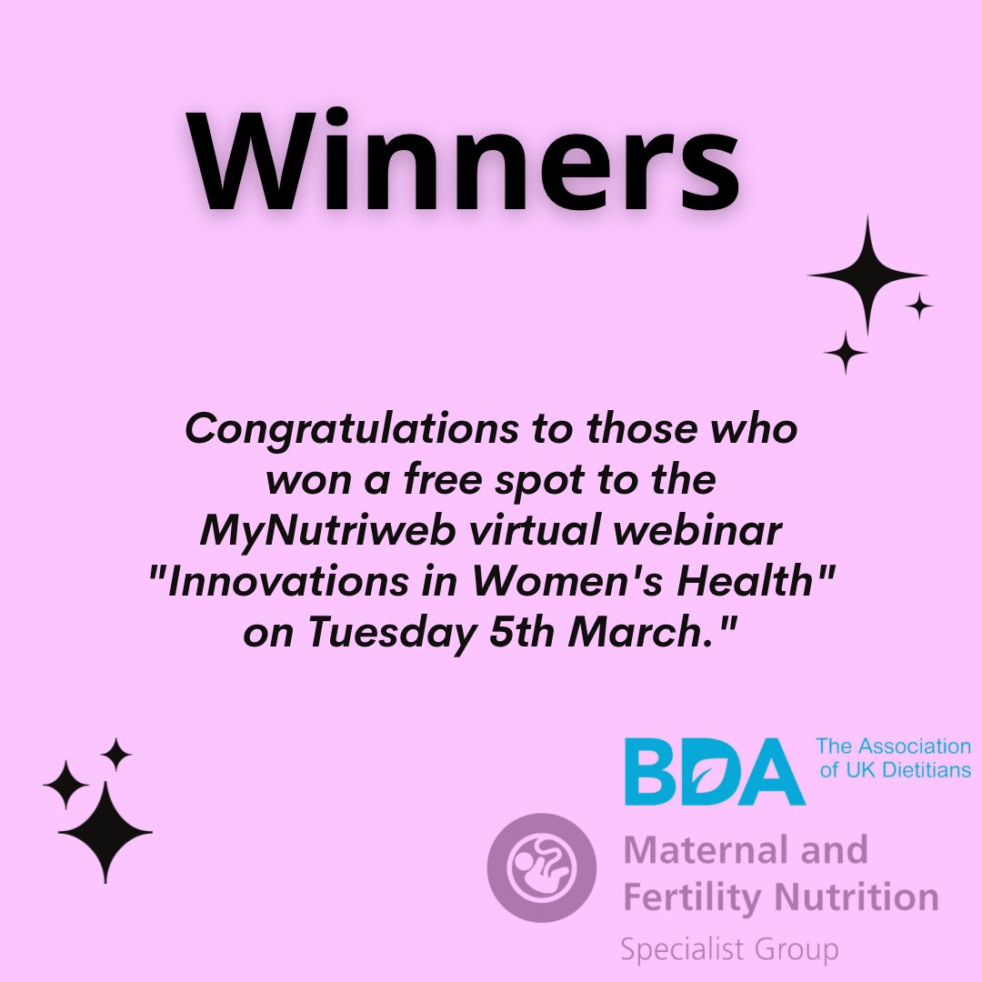 Congratulations! Please check your emails to see if you won! Winners please let us know your key learning points and we can share on our social media channels