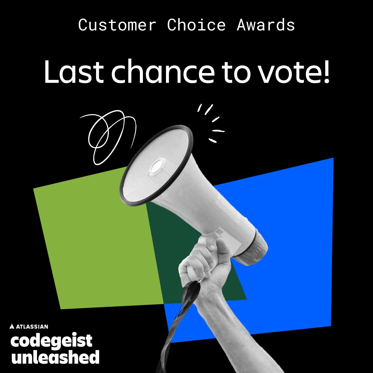 Final day for Customer Choice Award voting! ⏰ Check out the stellar line up of AI powered apps built during Codegeist Unleashed and CAST YOUR VOTE TODAY: bit.ly/49n4Y1h
