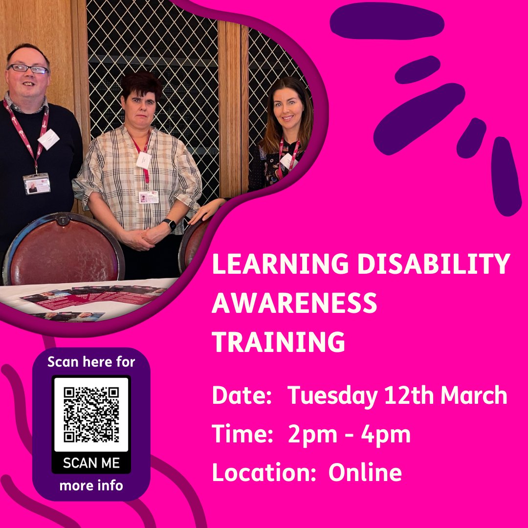 📢 Book Your Place Now! 📢 You can now book your spot on our next Learning Disability Awareness Training session! In these sessions we aim to raise awareness and understanding of learning disabilities. Each session is led by expert trainers with first-hand experience of living…