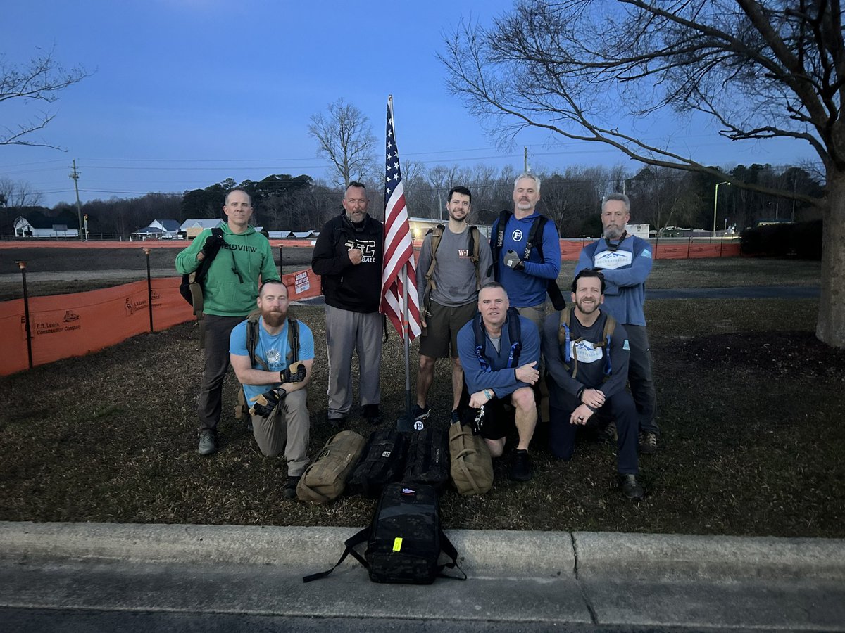 F3ManCan's tweet image. Great morning to carry some heavy weight with these HIM at @F3ENC’s #ruckready.  Strong work, men! #F3nation #F3enc #F3counts