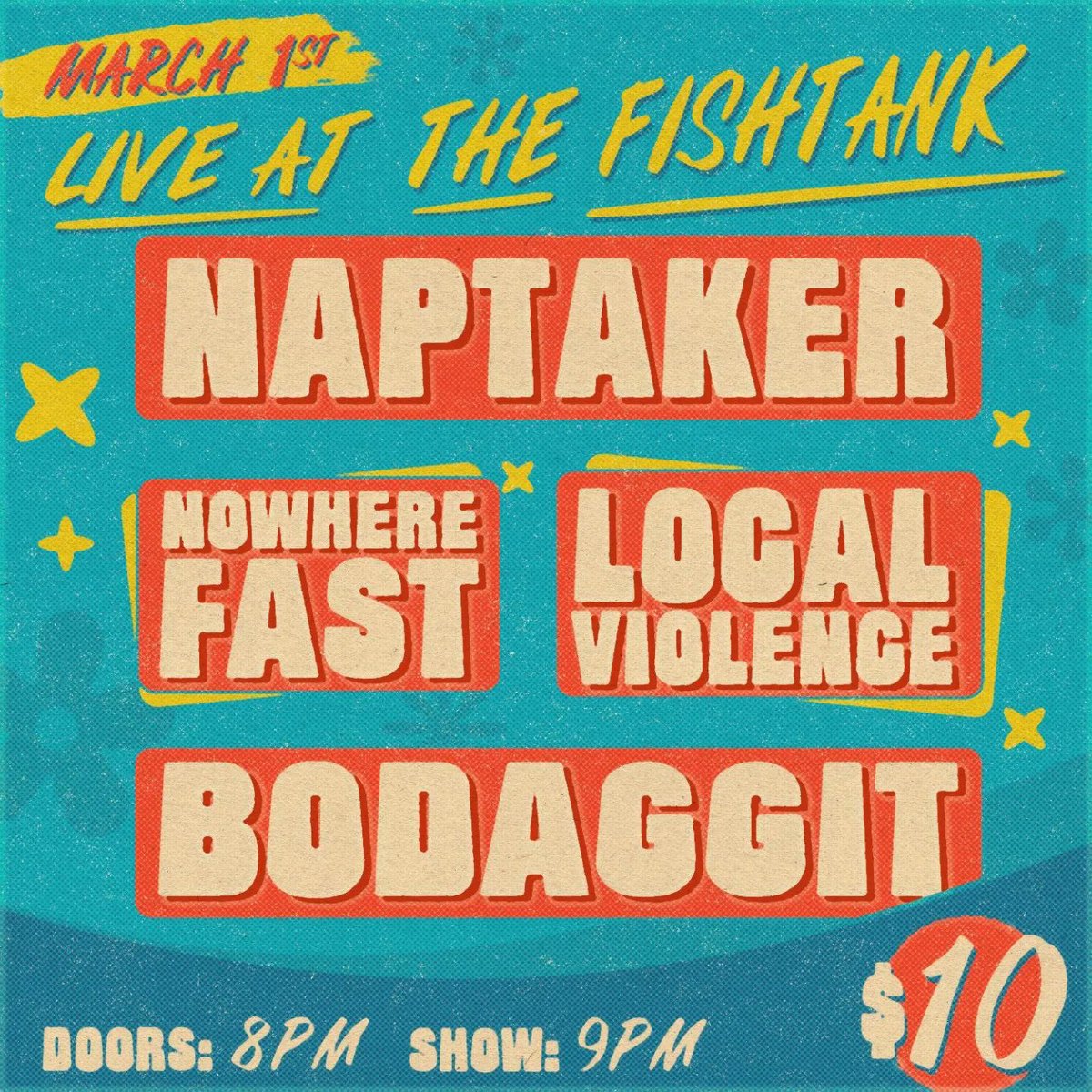 localviolence's tweet photo. 🚨🚨🚨Friday at The Fishtank 🐠🐠🐠 
We promise to not play Problems 10 times unless you want that ig 🤷🤷
📷: @arcane_chroma https://t.co/CD875MUfZh