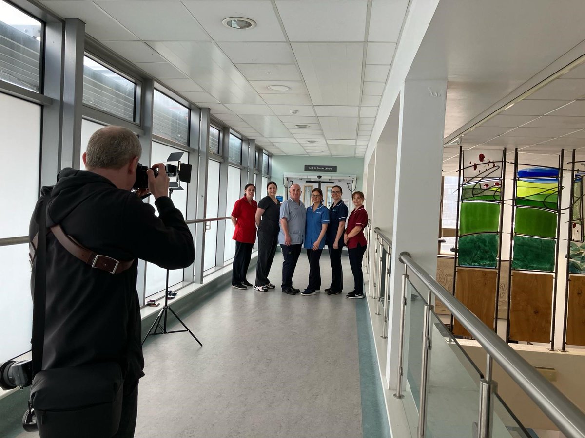 NIPEC_online's tweet photo. Behind the camera! Out and about today meeting colleagues. @aurorapacom capturing images for us to use in  ongoing communications promoting the excellent work of colleagues across the region. Thank you to everyone who made today happen! @CNO_NI @Lindak973 #awesomecolleagues https://t.co/u0uJPAflnt