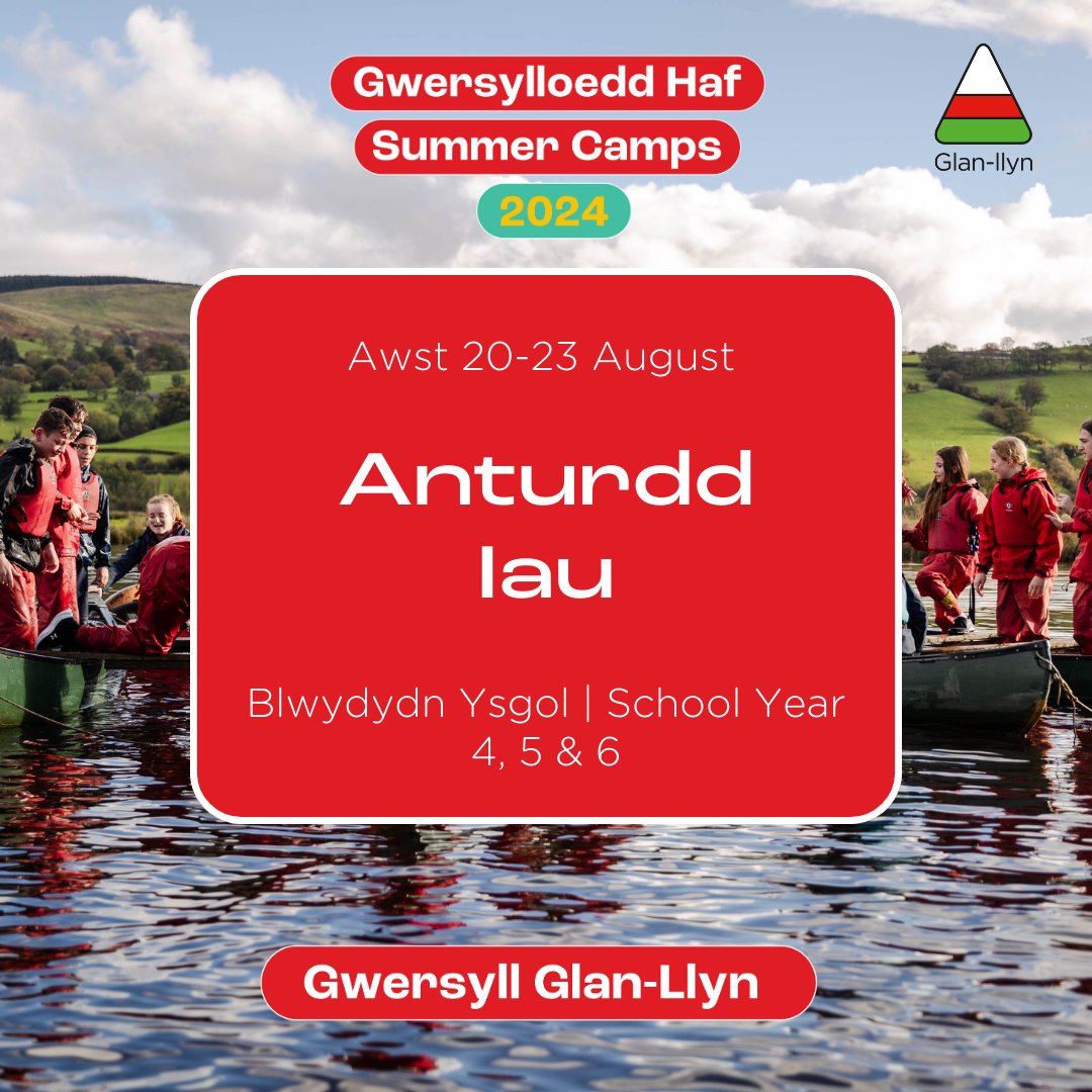 Awydd wythnos llawn antur a hwyl? Fancy a week full of adventure and fun? Archebwch le nawr! Book your place now! cognitoforms.com/UrddGobaithCym…