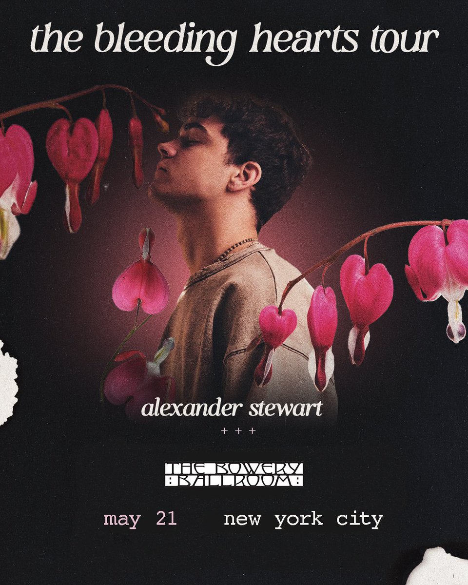 *JUST ANNOUNCED* 5/21 @_alexanderstew Tickets on sale Friday at 10am! --> ticketmaster.com/event/00006056…