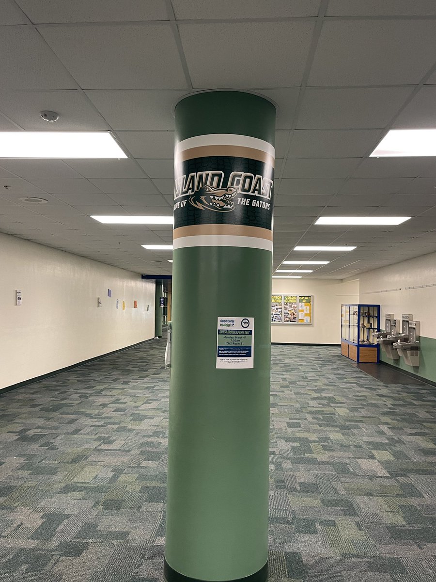 SlapEmUp's tweet image. Island Coast High School column wraps