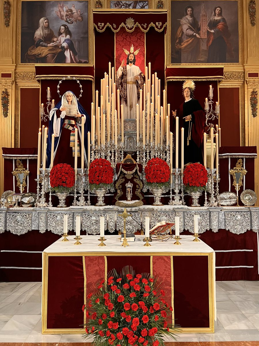 CULTOS | Altar del Solemne Quinario en honor a Nuestros Sagrados Titulares, en esta #Cuaresma2024