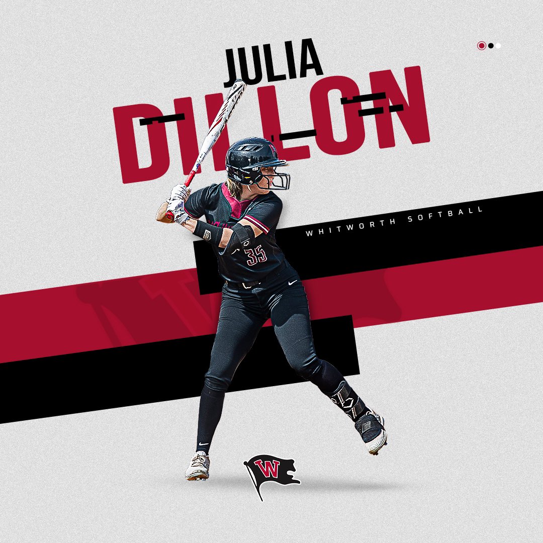 With 10 games under our belt, Julia Dillon emerges as your RBI leader with 7‼️👏🏼
➡️ Photo/ graphic credit to Bobby Quick 
#team27 #bucball