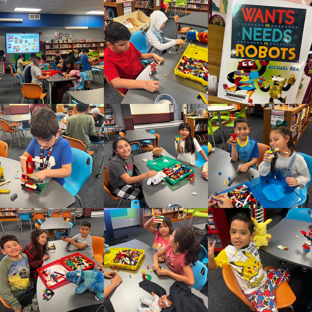 Cristela Garza (@classgarza) on Twitter photo Thank you <a href="/library_bbe/">Bluebonnet Library</a> for our read aloud of Wants vs. Needs vs. Robots and Lego activity. <a href="/BluebonnetRRISD/">BluebonnetElementary</a> Thank you <a href="/library_bbe/">Bluebonnet Library</a> for our read aloud of Wants vs. Needs vs. Robots and Lego activity. <a href="/BluebonnetRRISD/">BluebonnetElementary</a>