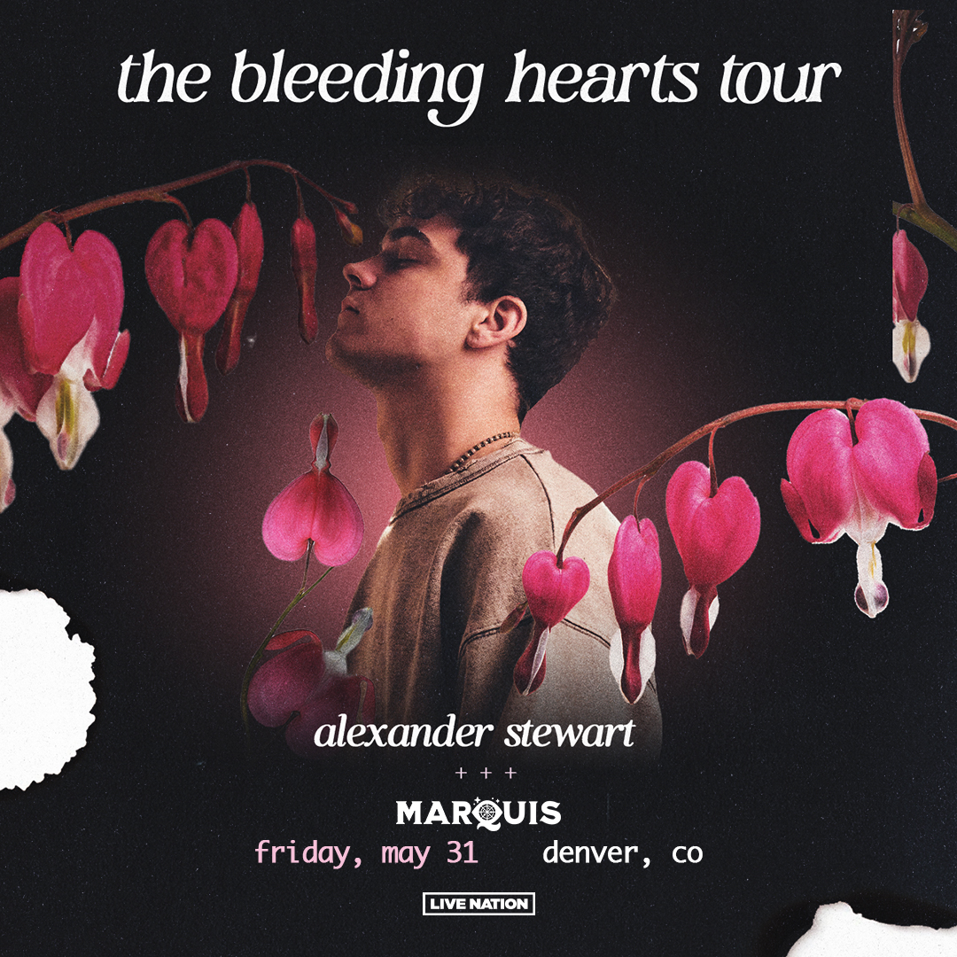 Marquis (@marquisden) on Twitter photo Just Announced β£οΈ <a href="/_alexanderstew/">Alexander Stewart</a> is bringing the bleeding hearts tour to Marquis!
π
Friday, May 31st
π« Presale | Wednesday | 10am | Use Code: ENERGY
π« On Sale | Friday | 10am
π livemu.sc/3IeAJh5 Just Announced β£οΈ <a href="/_alexanderstew/">Alexander Stewart</a> is bringing the bleeding hearts tour to Marquis!
π
Friday, May 31st
π« Presale | Wednesday | 10am | Use Code: ENERGY
π« On Sale | Friday | 10am
π livemu.sc/3IeAJh5