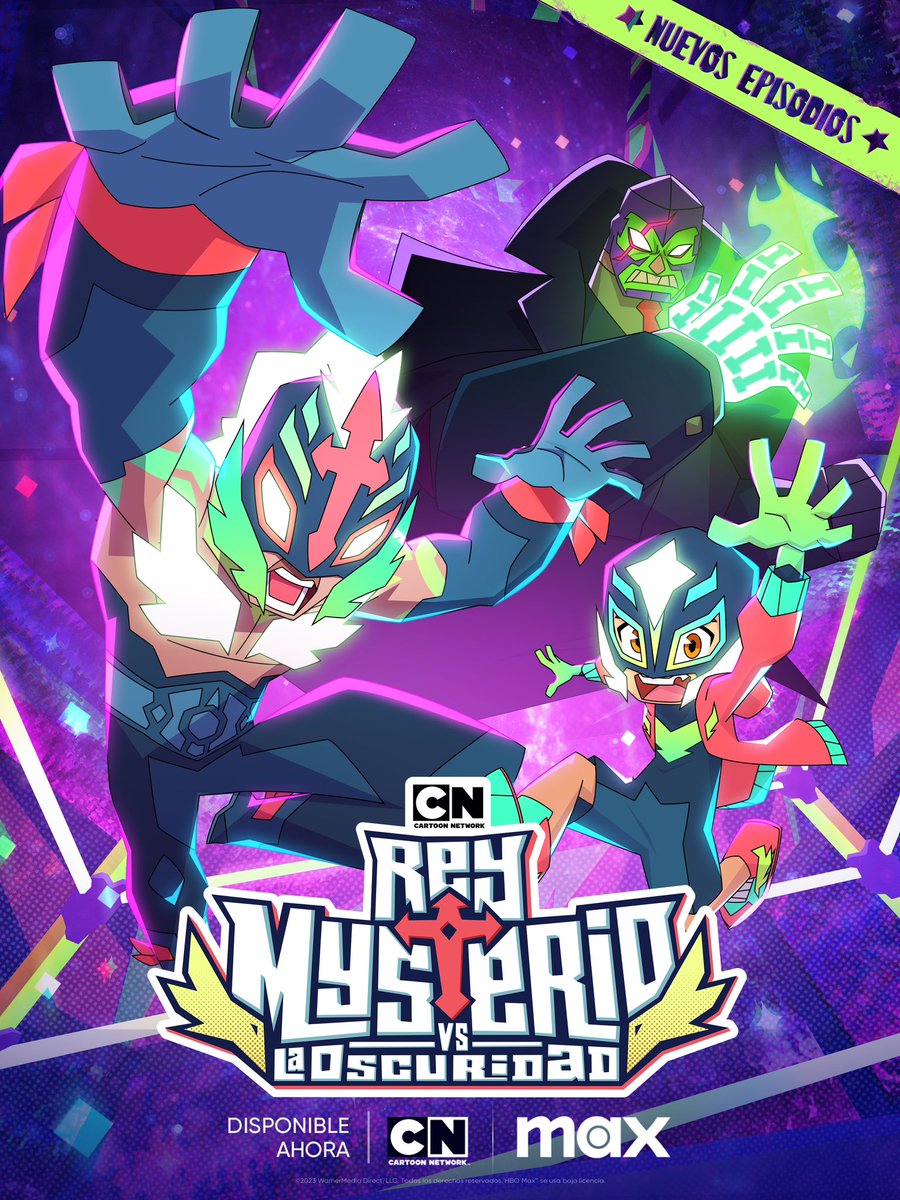 LosVivaCalavera's tweet photo. ¡YA ESTÁN LOS NUEVOS EPISODIOS!

Mira la temporada completa de Rey Mysterio vs la Oscuridad en @StreamMaxLA https://t.co/rbDRh5Dtsa