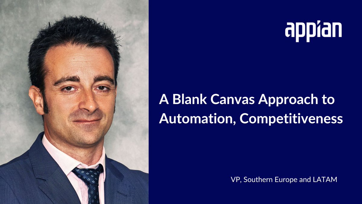 AppianUK's tweet image. In his latest interview with Sofía Garduño of
@MXBusinessNews, our VP of Southern Europe and LATAM, @miguelgserrano, explained how Appian is transforming the #procesautomation sector: ap.pn/3OXSEMU Great work @AppianIberia 🙌