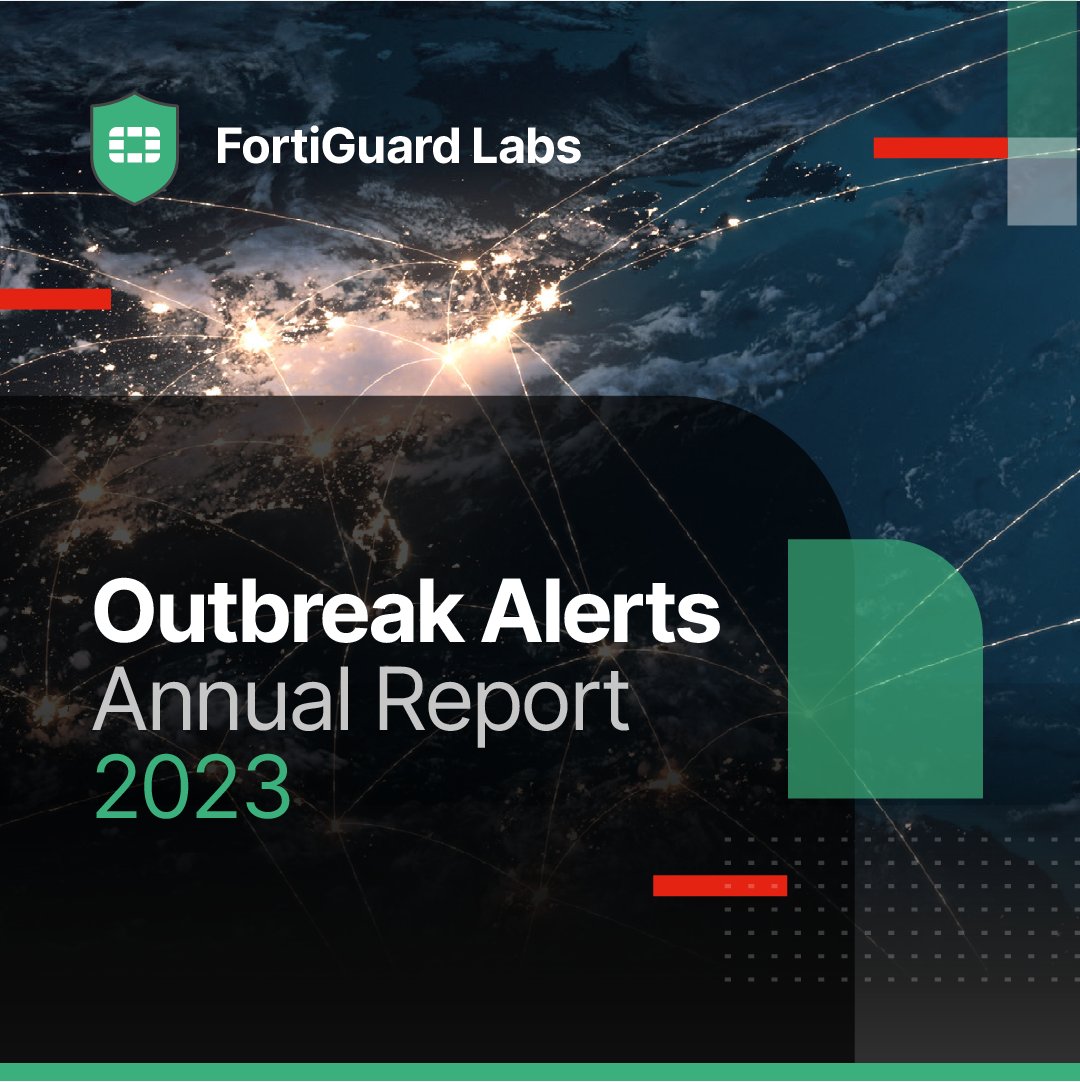 #FortiGuardLabs blocked 2.4 trillion vulnerability attempts + 3 billion malware deliveries in 2023. Download the 2023 Outbreak Alerts Annual Report which highlights vital outbreaks, real-world telemetry, and invaluable context to bolster your defenses: ftnt.net/6010nhYfn