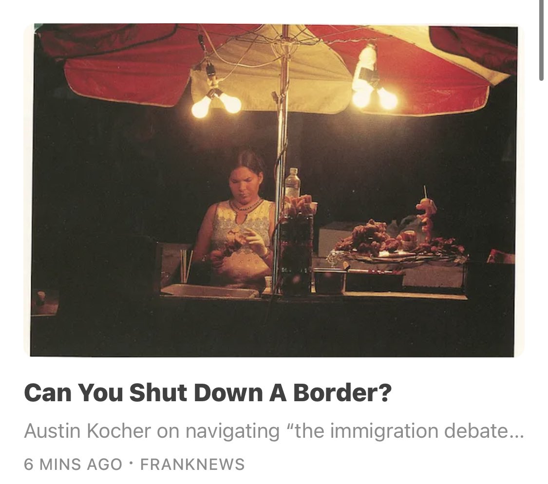 Can You Shut Down A Border? Our latest interview with <a href="/ackocher/">Austin Kocher, PhD</a> is live!

franknewsus.substack.com/p/can-you-shut…