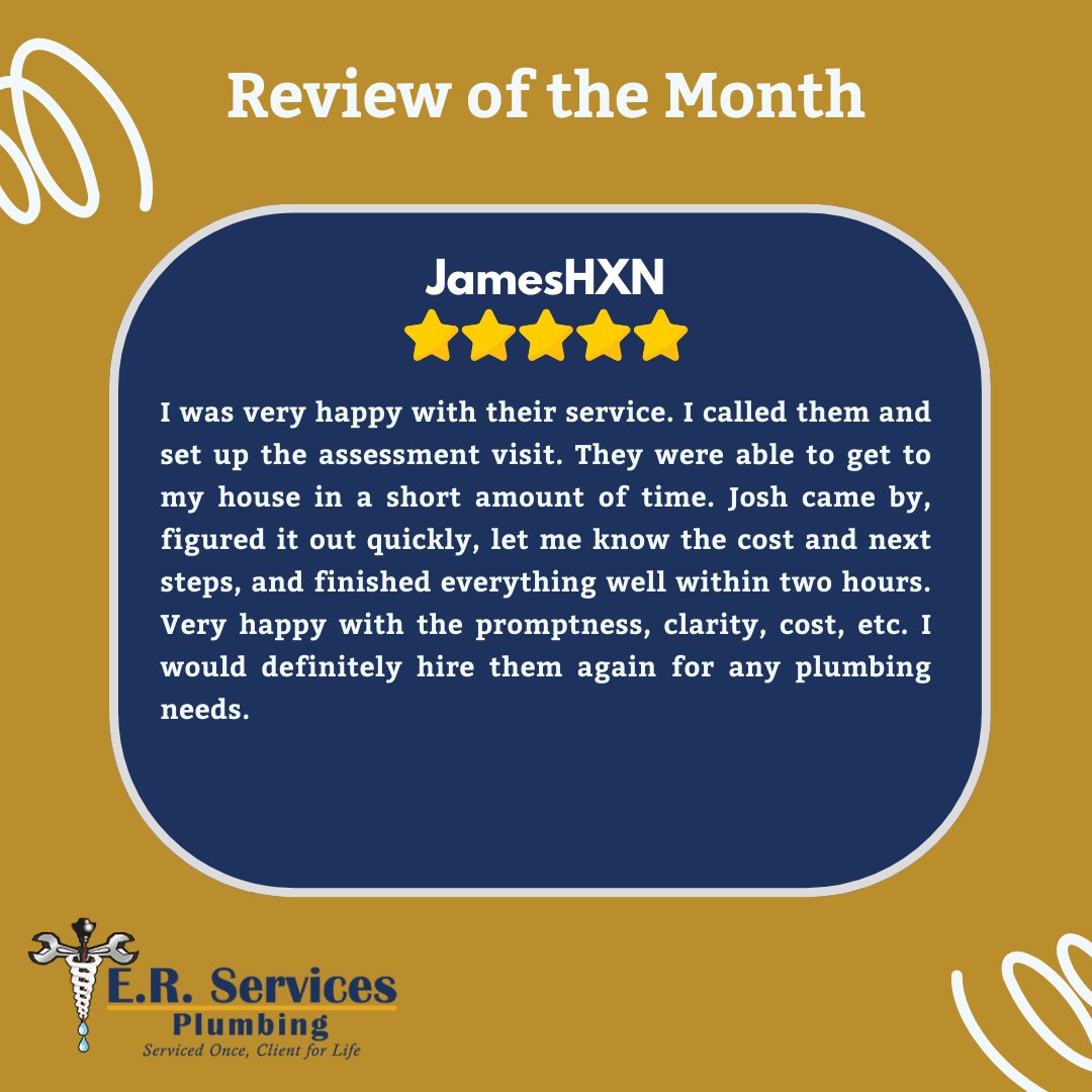 Here’s our review of the month! We want to thank our clients who help us improve our work daily.🏆
#Thankyouall #Plumbingservices