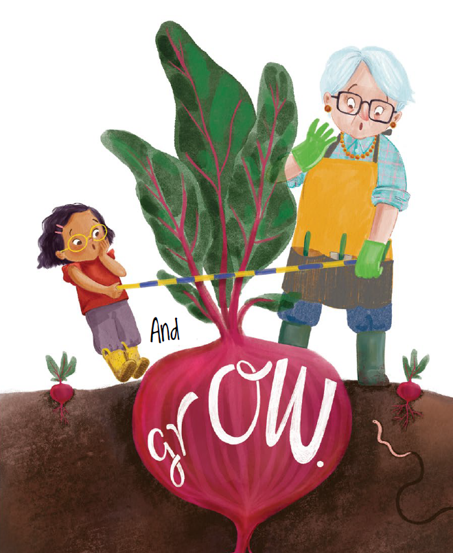 Victoria and her neighbor, Mrs.Kosta, are making a beet salad for the community potluck! But what happens when their beet grows into an epic size and won’t come out of the ground? 🌱 Find out in “City Beet” from @tzippymfa & Udayana Lugo! rb.gy/xiyv6d
