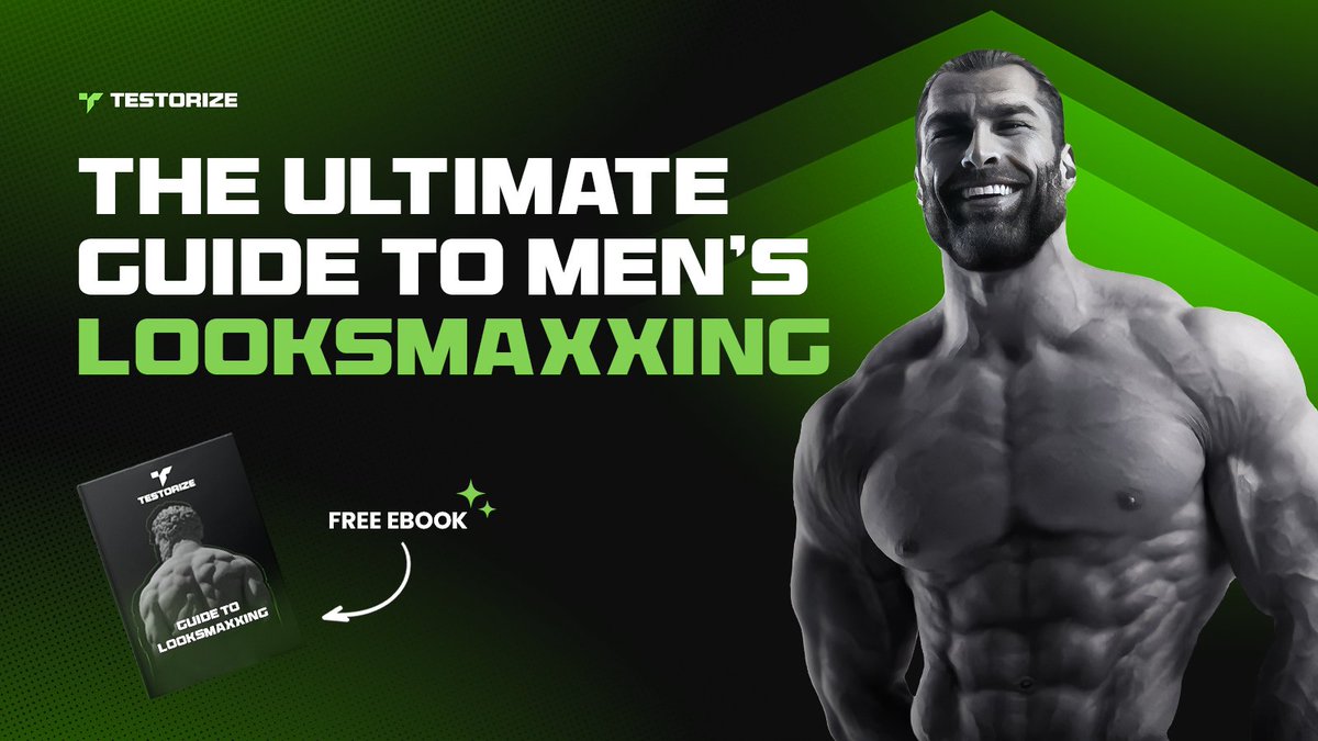 FREE Looksmaxxing ebook Life is better when you look good I have a free 6-step Looksmaxxing guide to 2x your attractiveness naturally. Like and reply “send” I’ll DM it to you for FREE (Must follow so I can DM)