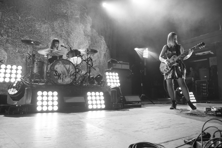 9 years ago, Sleater-Kinney rocked the Terminal 5 stage 🪩 looking forward to welcoming them to Brooklyn for two nights this March, including a sold out March 14 show!! | 📸: @jerross