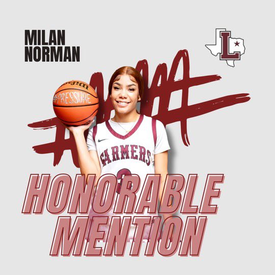 S/O to @MilanNorman13 on All-District Honorable Mention! 🔥 #TheLewPressure