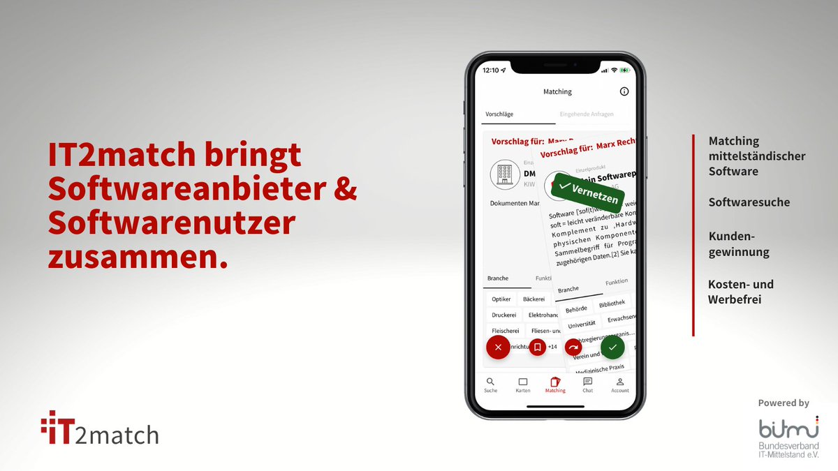 Hallo liebe Community! 🌟
Wir wissen, es ist momentan etwas ruhiger hier auf unserer Seite, aber das bedeutet nicht, dass wir untätig sind! Im Hintergrund arbeiten wir fleißig an den nächsten Schritten für IT2match. Stay tuned! 💻💡