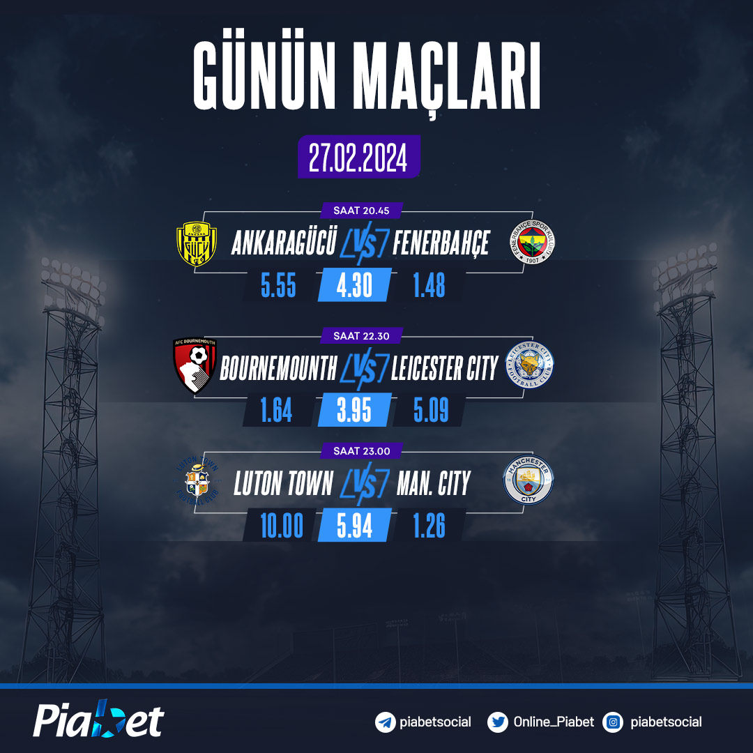 Rakipsiz oranlarla Günün maçlarına hemen bahis al!! ⚽💰

Spor severlerin buluşma noktası #Piabet😎

rebrand.ly/piagir #piabetkazandırır #piabetcasino #piabetozeloran #piabetgiris #piabetgunceladres